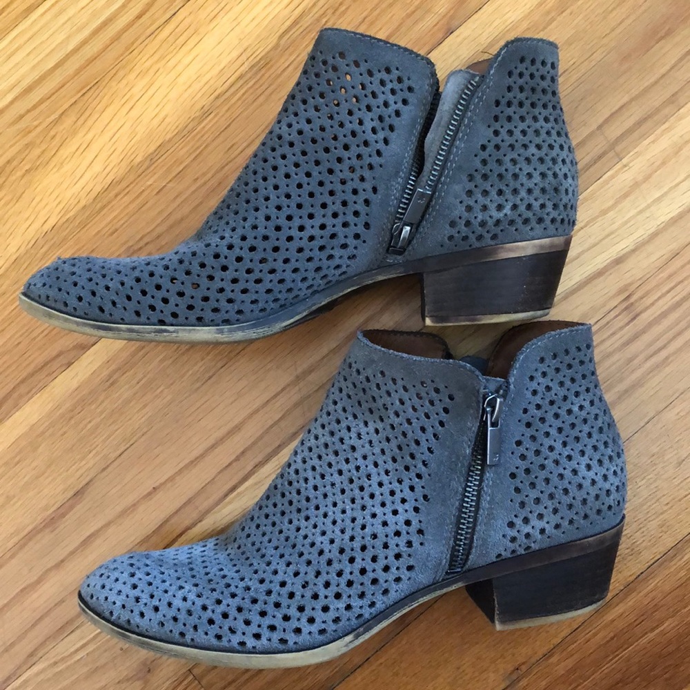 Blue Lucky Brand booties